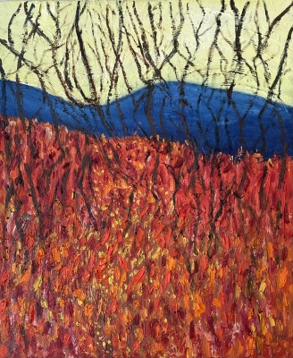 Abenddämmerung, 60x50cm, 2020/22